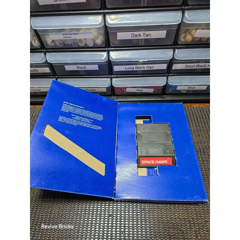 Space Hawk Intellivision (Mattel Electronics, 1981) Game &‎ Box Tested Working